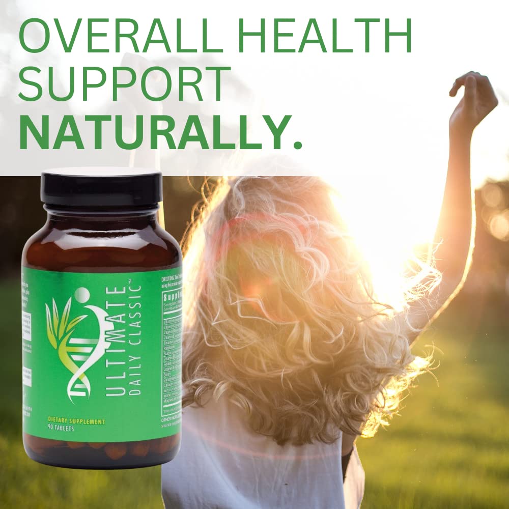 Youngevity Ultimate Daily Classic™ Tablets - Complete Vitamins, Minerals, Amino Acids, & Botanicals - Multivitamin for Women and Men - 90 Tablets Youngevity uk supplements