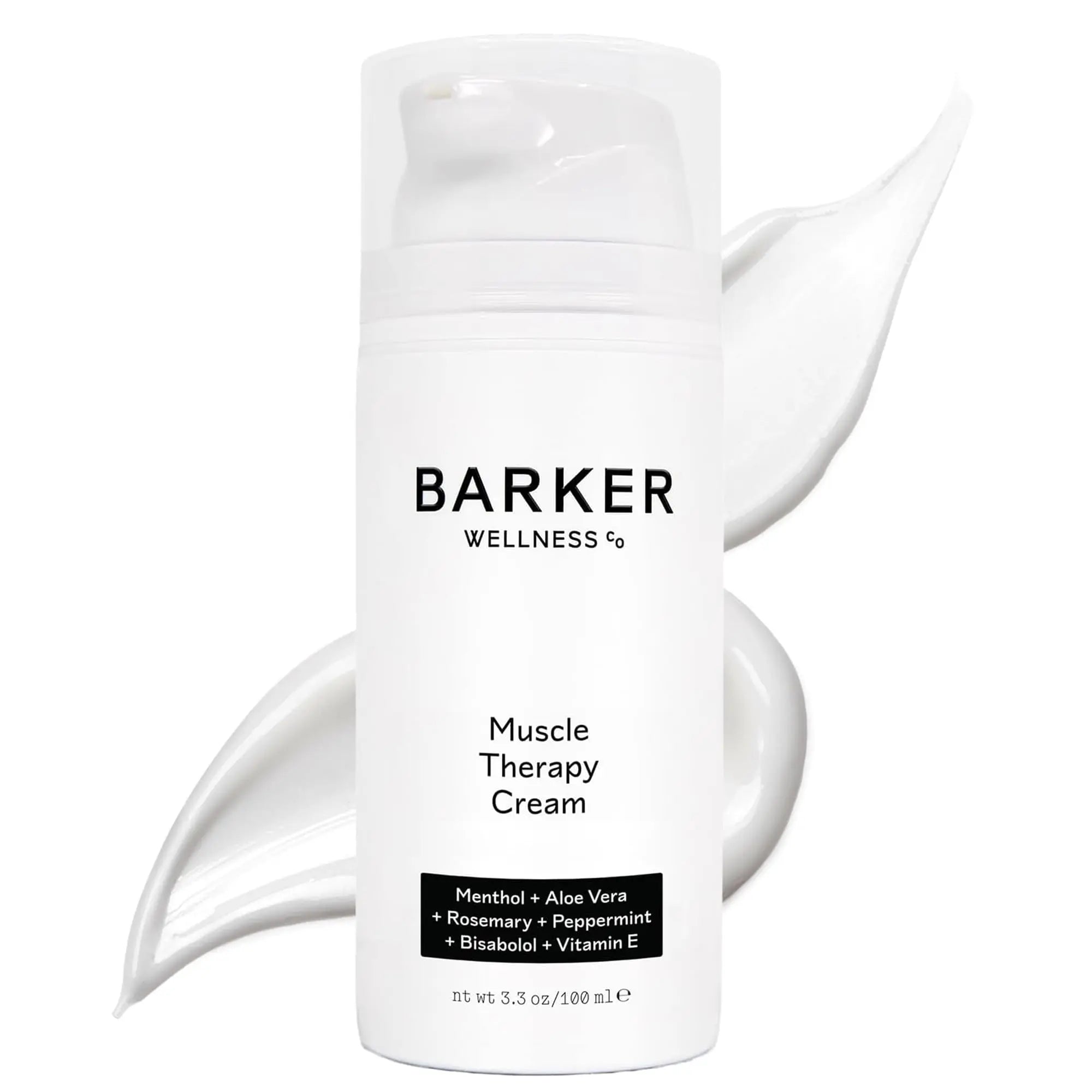 Barker Wellness Soothing Muscle Therapy Cream | Advanced Joint & Muscle Relief for Recovery & Relaxation | Enriched with Antioxidants & Moisturizing Vitamin E | All-Natural Vegan Formula (100ml) Barker Wellness Co uk supplements