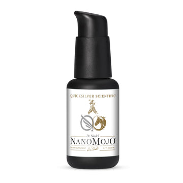 Quicksilver Scientific NanoMojo - Male-Specific Endurance Elixir & Energy Boost Support - 19 Herbs Including Epimedium for Men, Rhodiola Extract, Herbal Ginseng, and Adaptogenic Herbs (1.7oz / 50ml) Quicksilver Scientific uk supplements