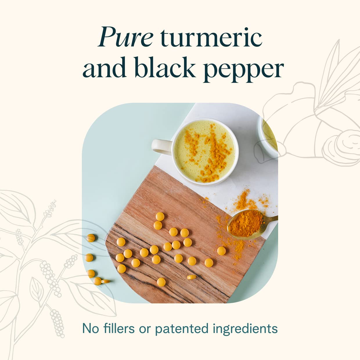 Ora Organic Turmeric Curcumin with Piperine - Pure Extracts for Joint Stress and Cardiovascular Health, Support Healthy Cognitive Function, No Filler Ingredients - 90 Vegan Tablets, 1 Month Supply Ora Organic uk supplements