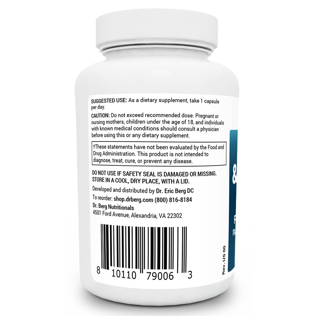 Dr. Berg Adrenal & Cortisol Supplement New Formula - Adrenal Supplement & Cortisol Dr. Berg Nutritionals uk supplements