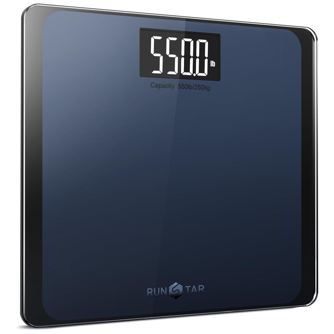 RunSTAR 550lb Bathroom Digital Scale for Body Weight with Ultra-Wide Platform and Large runstar uk supplements