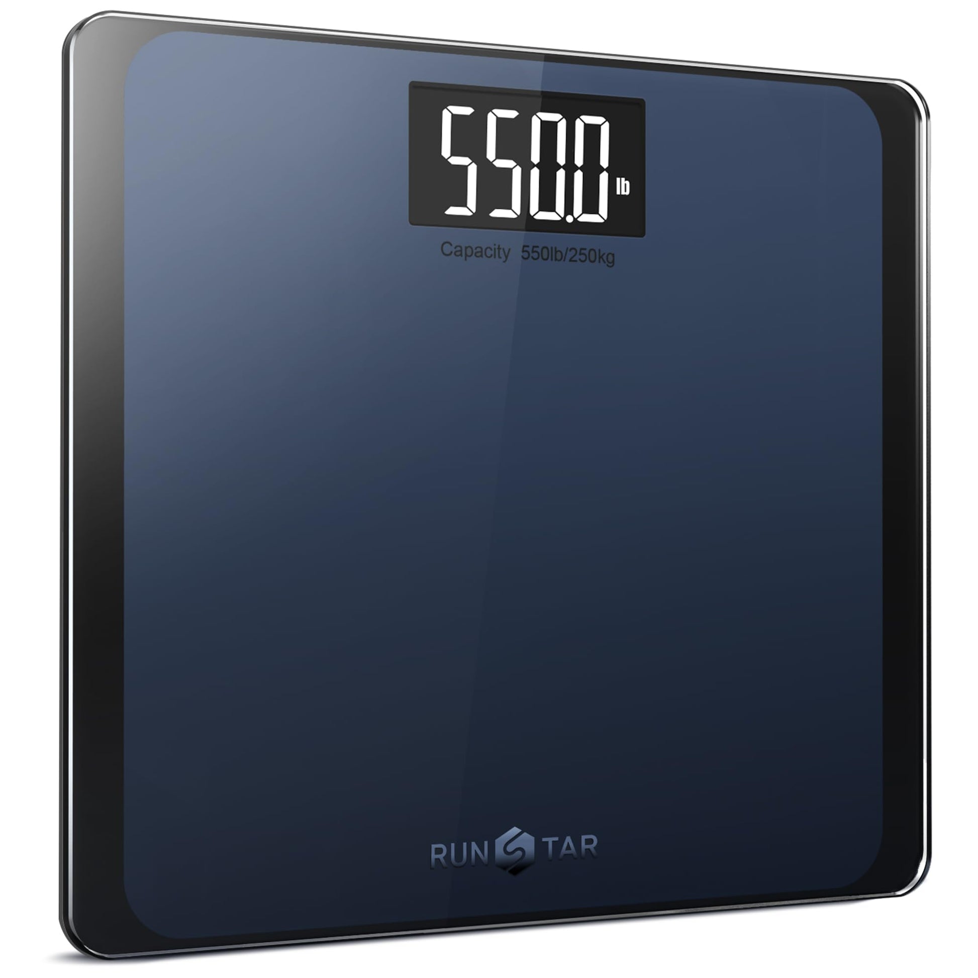 RunSTAR 550lb Bathroom Digital Scale for Body Weight with Ultra-Wide Platform and Large runstar uk supplements