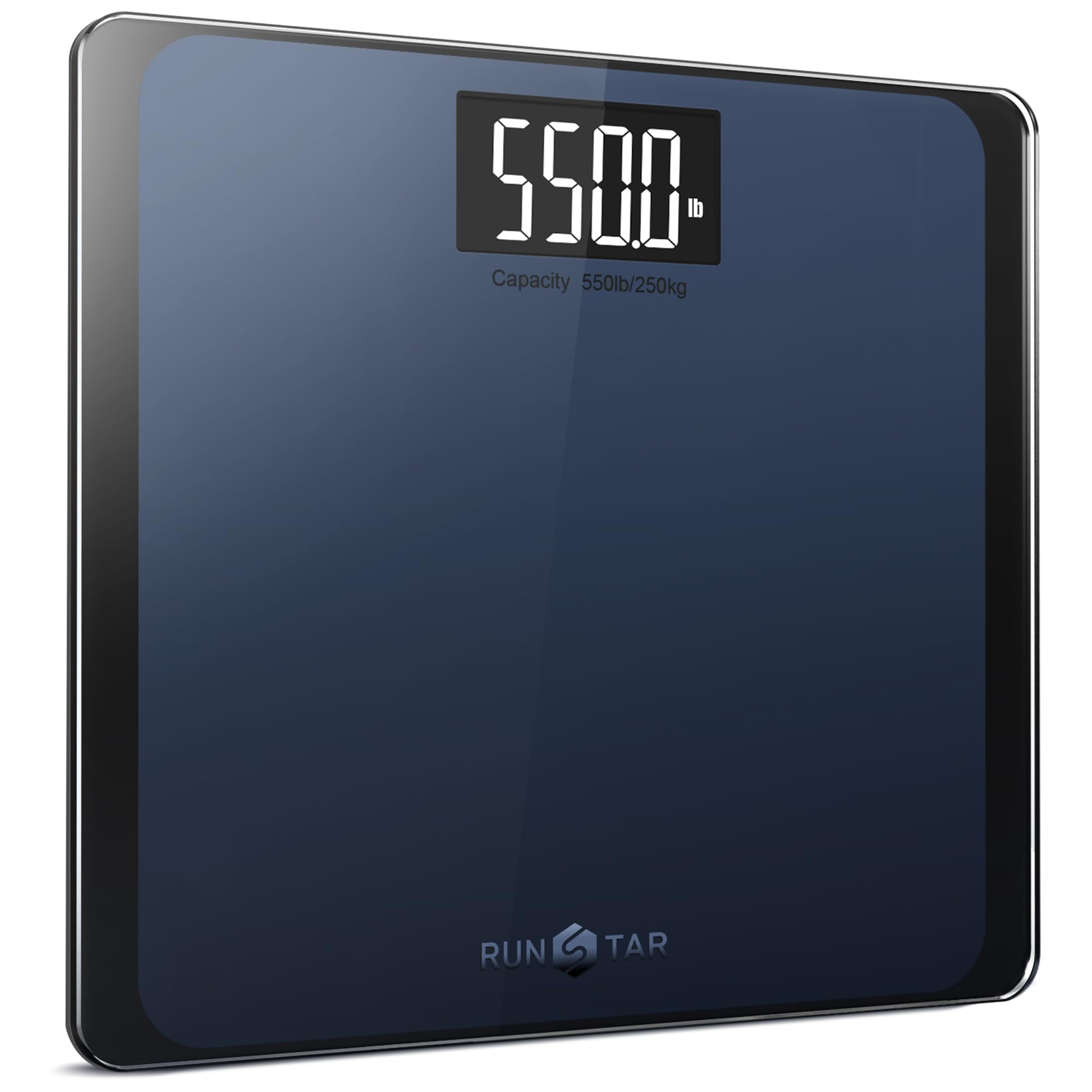 RunSTAR 550lb Bathroom Digital Scale for Body Weight with Ultra-Wide Platform and Large runstar uk supplements