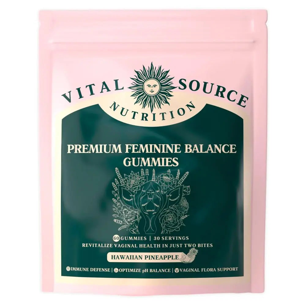 Vital Source Nutrition - Premium Feminine Balance Gummies - for Women’s Health & Wellness - Immune Support Vital Source Nutrition uk supplements