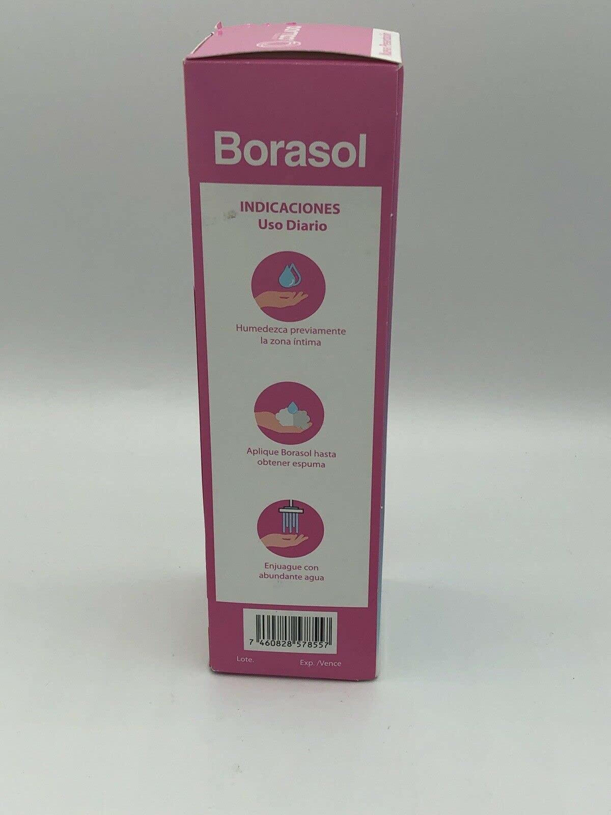 JEANNETTE Borasol Liquid Antiseptic Refreshing Femenine Wash 8 FL. Oz. (240ml) JEANNETTE uk supplements