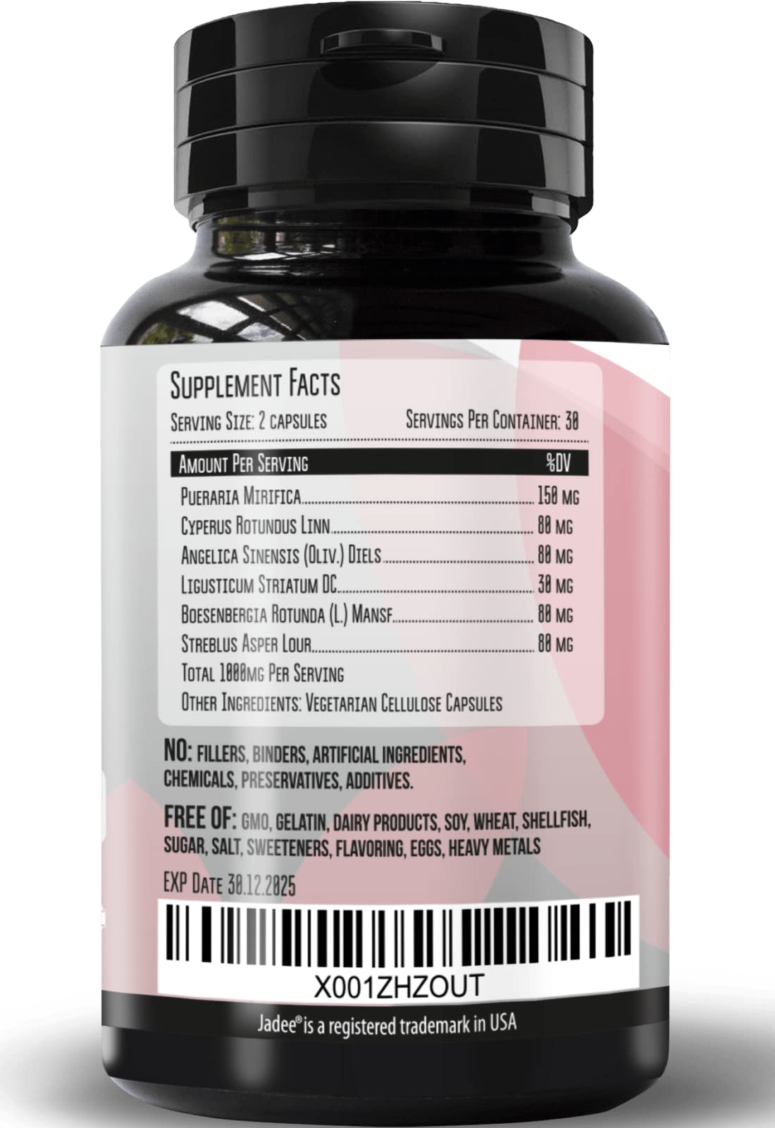 Breast Enhancement Pills and Estrogen Supplement for Women, Men & Trans – Breast Enlargement Pills for Women and Transgender - 60 Breast Growth Pills with Pueraria Mirifica - Bigger Breast, Big Boobs Herbal Remedy uk supplements