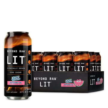 BEYOND RAW LIT On The Go | Ready to Drink Cans | Contains Caffeine, L-Citrulline BEYOND RAW uk supplements
