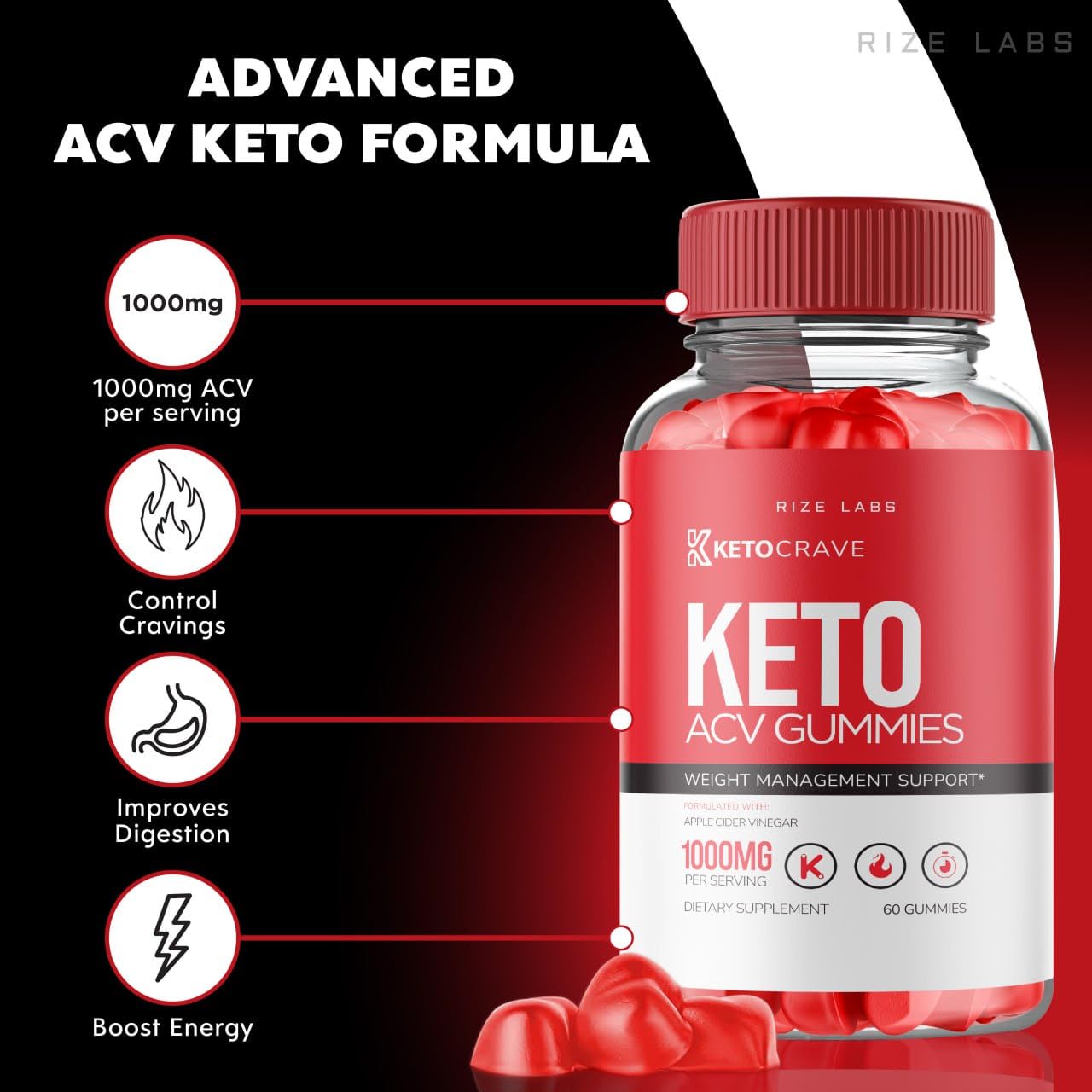 Keto Crave Gummies - Keto Crave ACV Gummies, Keto Crave for Advanced Weight Loss rize labs uk supplements