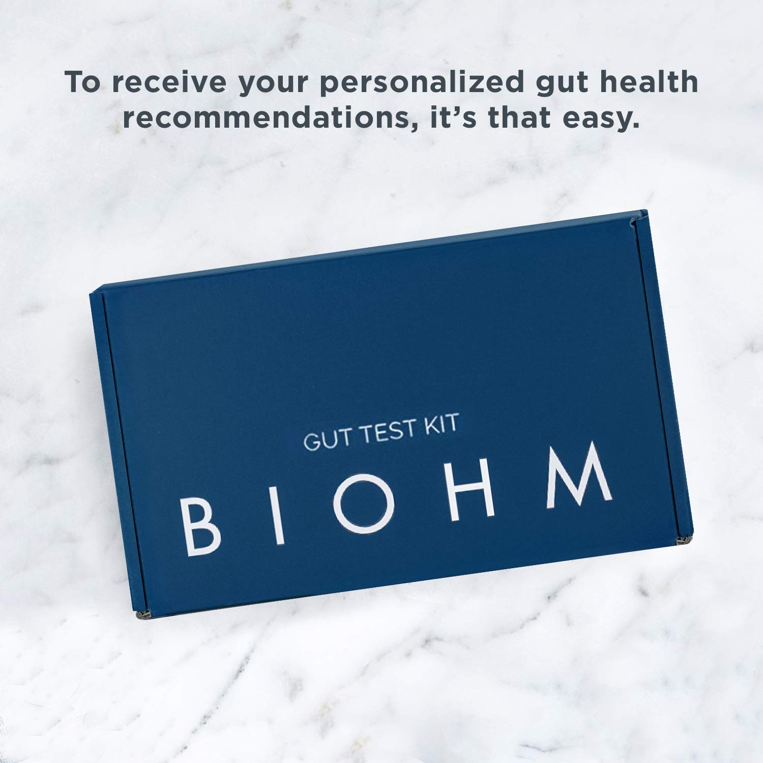 BIOHM Gut Health Test Kit for Microbiome and Digestive Health Analysis, Home Test Kit with Gut Score, Easy-to-Read Results and Actionable Recommendations BIOHM uk supplements