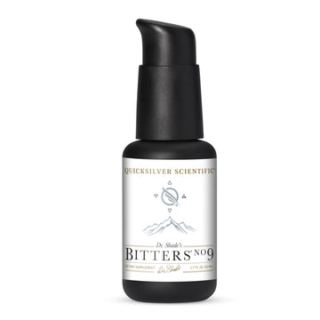 Quicksilver Scientific Dr. Shade's Bitters No. 9 - for Digestion - Fast Acting Liposomal Digestive Bitters with Milk Thistle, Burdock Root & Juniper Essential Oil - Digestive Support (50ml) Quicksilver Scientific uk supplements