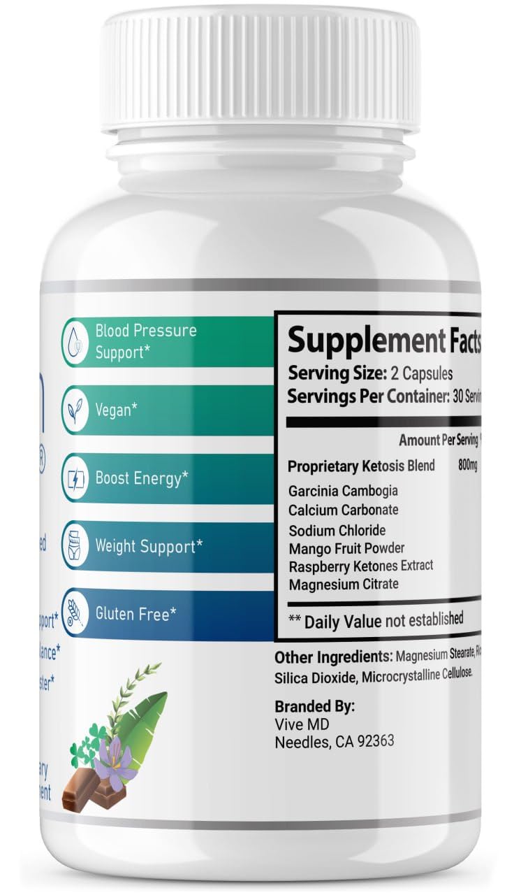 Lean Bliss Official Formula for Maximum Strength - Natural Slim Capsule Advanced Metabolism VIVE MD uk supplements