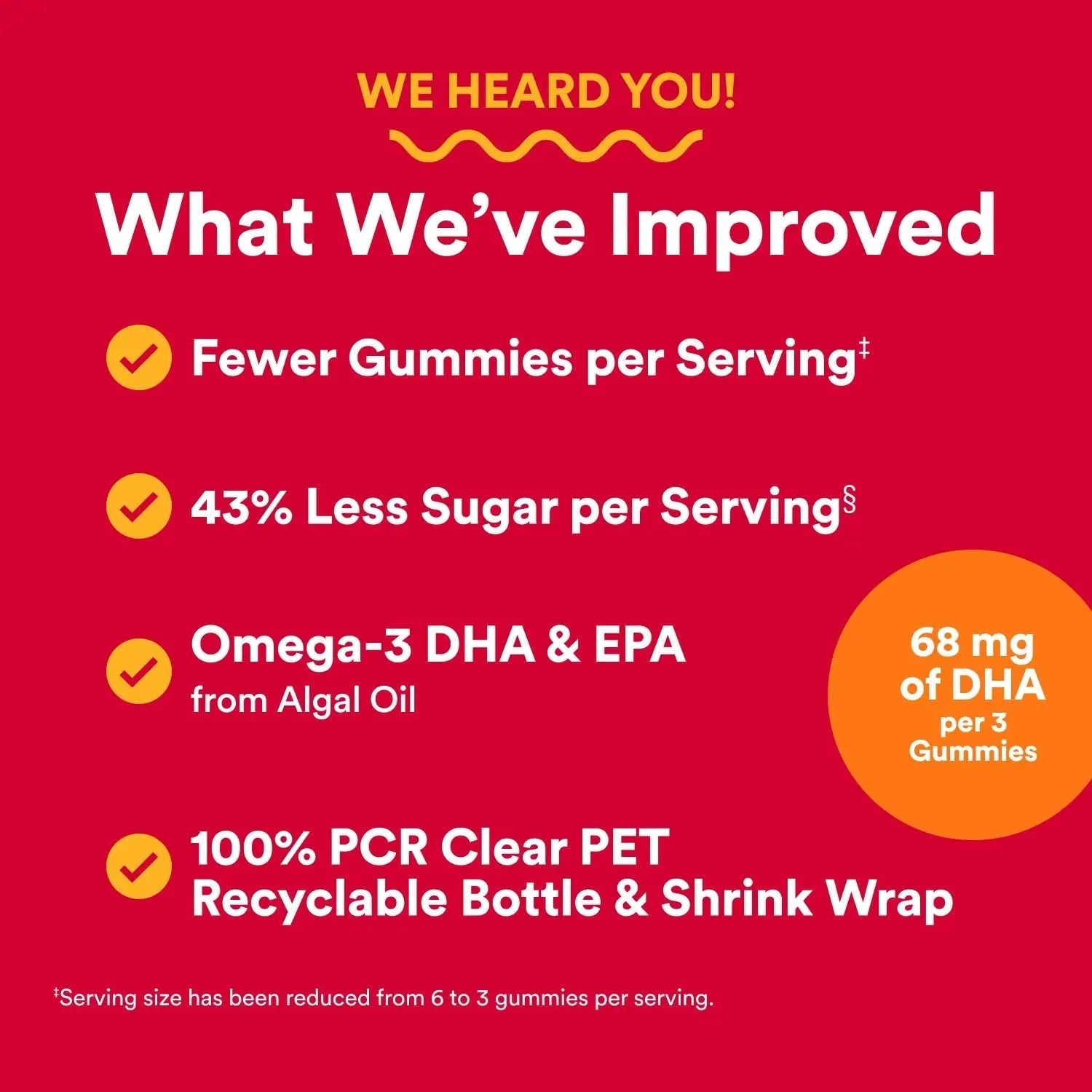 SmartyPants Multivitamin for Men & Women - Improved Formula: Multivitamin Gummies with Omega 3 (DHA/EPA) SmartyPants uk supplements