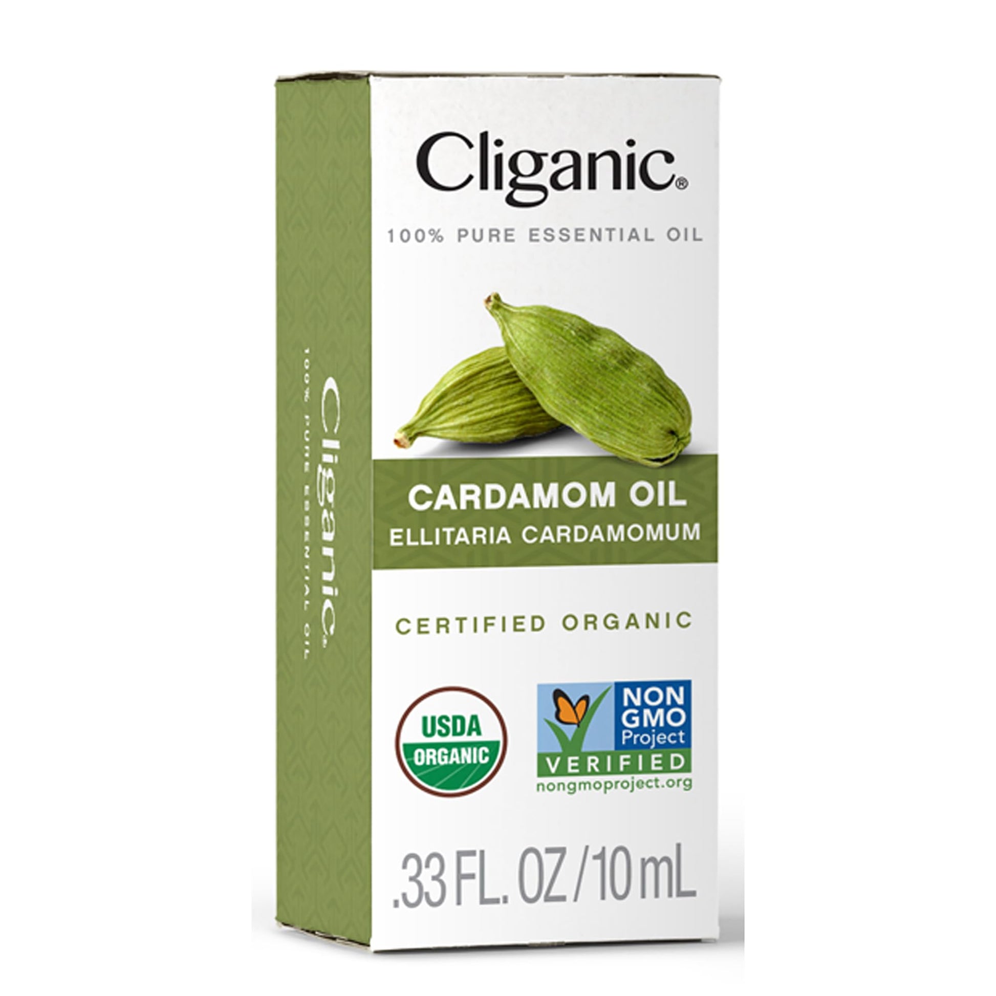 Cliganic Organic Cardamom Essential Oil - 100% Pure Natural for Aromatherapy Diffuser Cliganic uk supplements