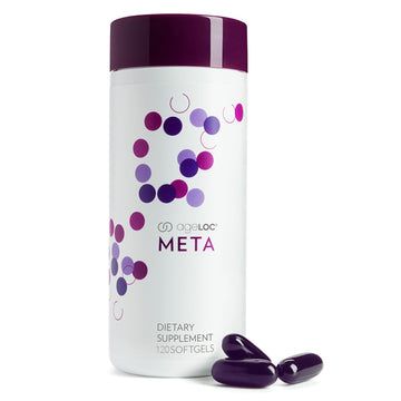 Nu Skin ageLOC Meta | Premium Dietary Supplement | Advanced Soft Gel Capsules Promoting Metabolic Health, Immune Support, Antioxidant Defense, and Improved Gut Health Nu Skin uk supplements