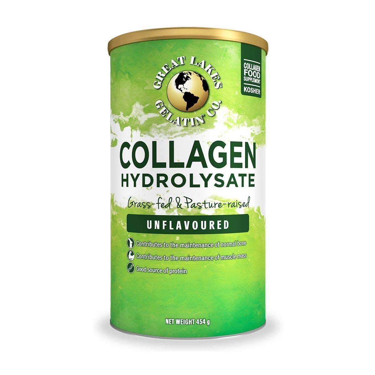 Great Lakes Gelatin Collagen Hydrolysate, Grass-Fed Bovine Hydrolysed Collagen Peptides Protein Great Lakes Gelatin uk supplements