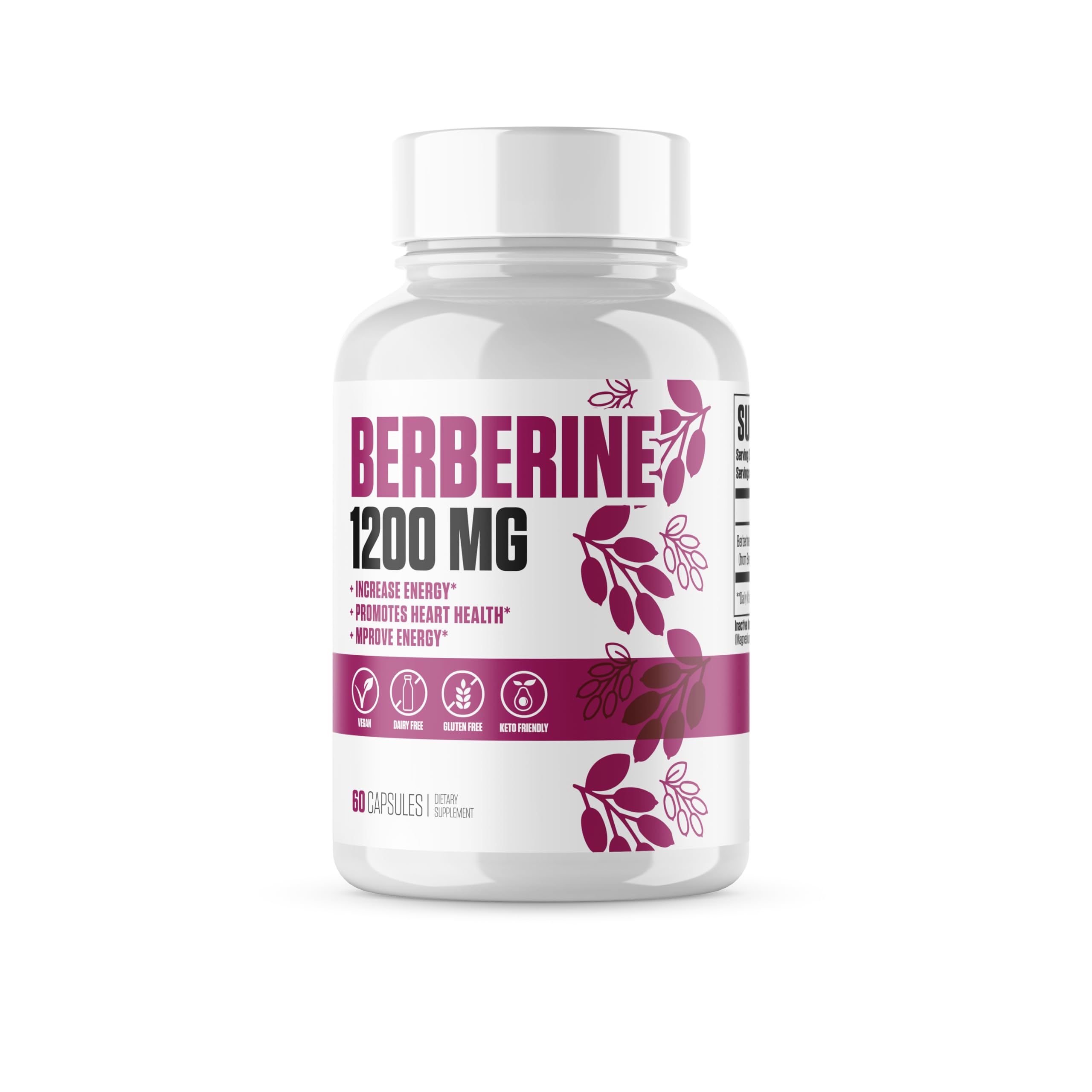 Berberine Extra Strength | #1 Rated Berberine Supplement for Heart Health, Improve Energy EPN Supplements uk supplements