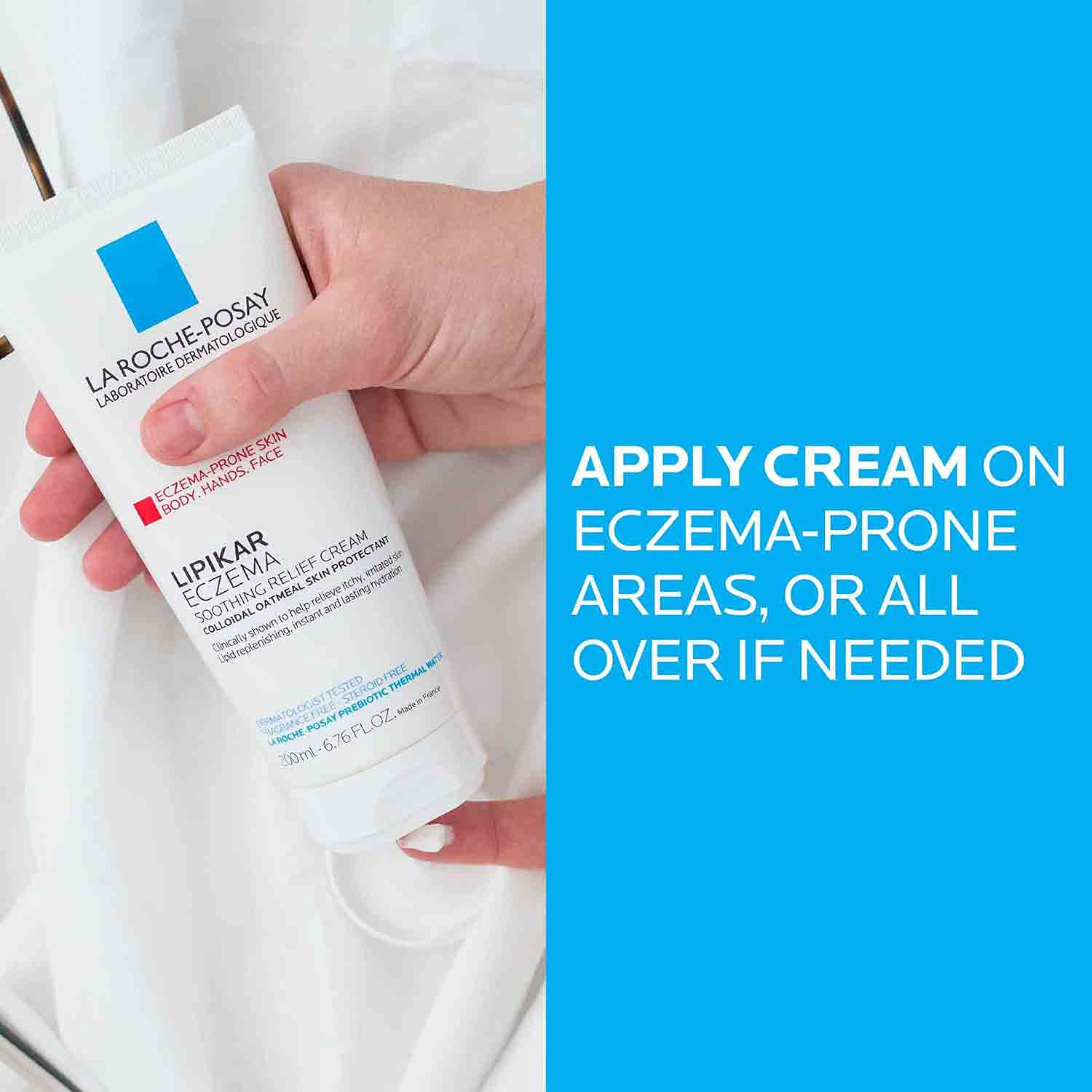 La Roche-Posay Lipikar Soothing Relief Eczema Cream, Face and Body La Roche-Posay uk supplements
