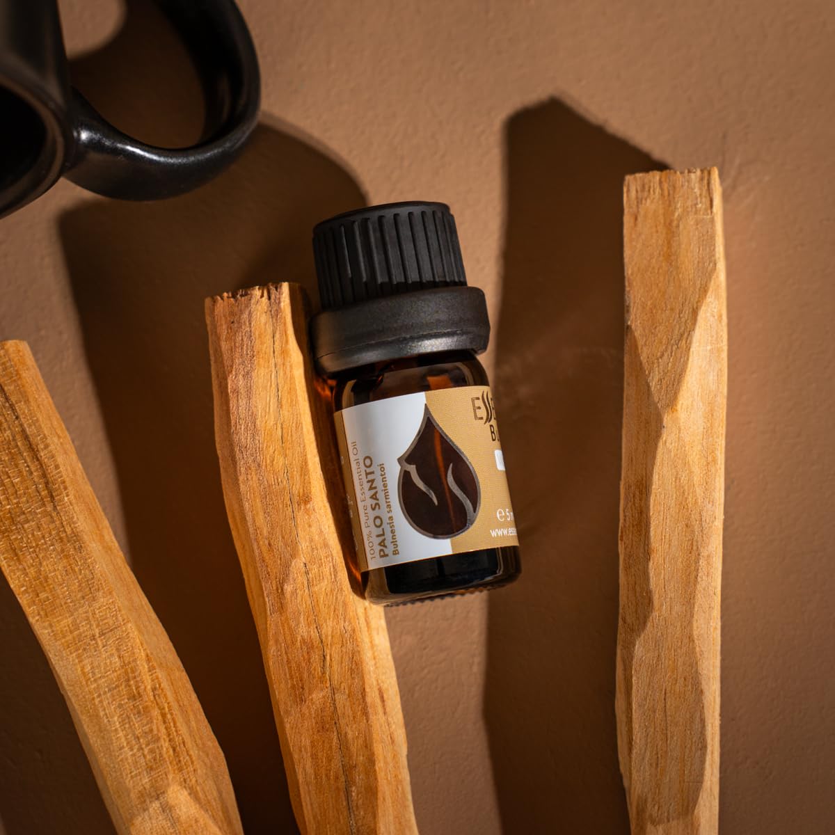Essences Bulgaria Palo Santo Essential Oil 0.17 Fl Oz 5ml Bulnesia Sarmientoi - 100% Pure Natural Essences Bulgaria uk supplements
