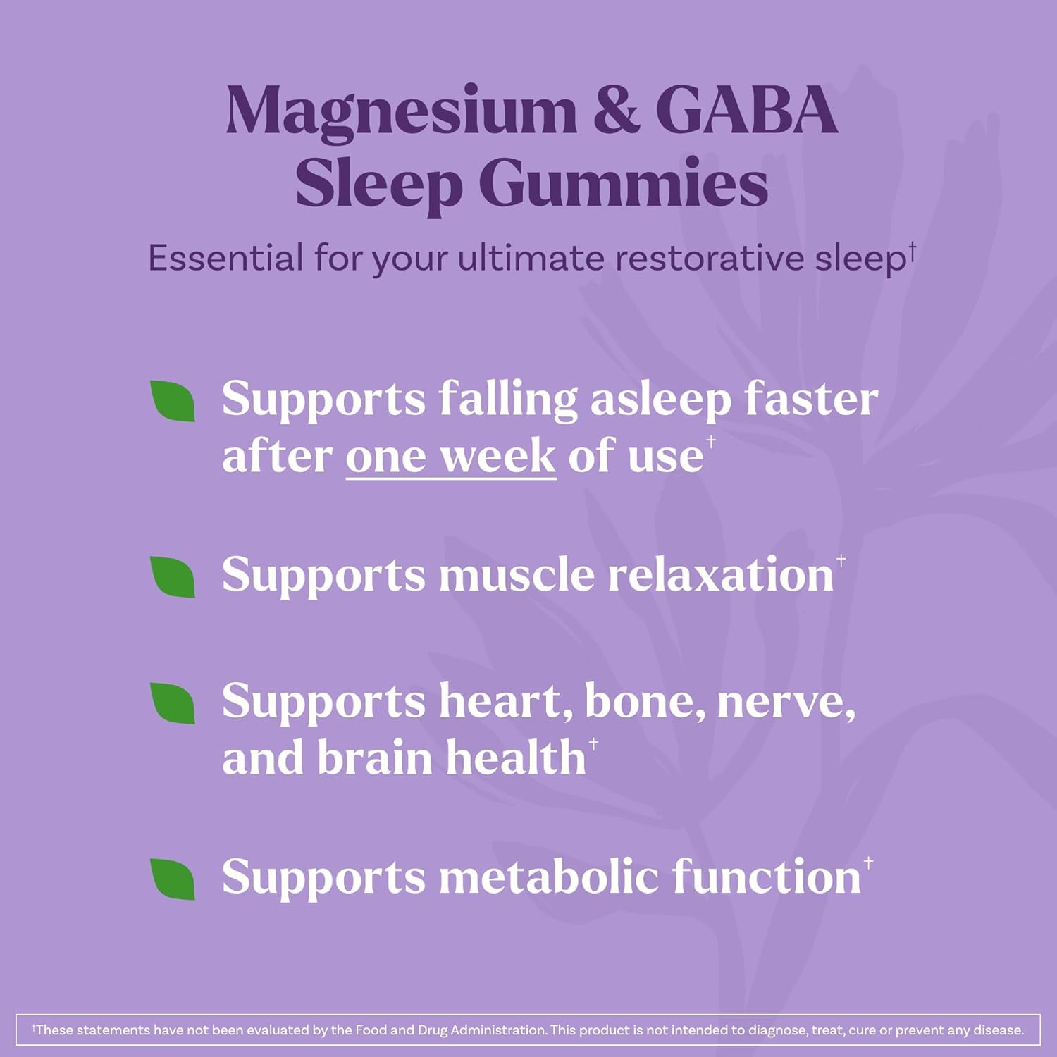 Natrol Sleep & Restore Magnesium Glycinate Blend Gummies, Magnesium for Sleep Aids for Adults, Melatonin-Free, Cherry Flavored, 30 Day Supply, 60 Gummies (Pack of 2) Natrol uk supplements