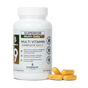 Superior Formulas LLC High Potency Multivitamin with AREDS2 Nutrients; Physician-Formulated Daily Supplement with Lutein, Zeaxanthin, Zinc, Vitamin C & E Superior Formulas LLC uk supplements