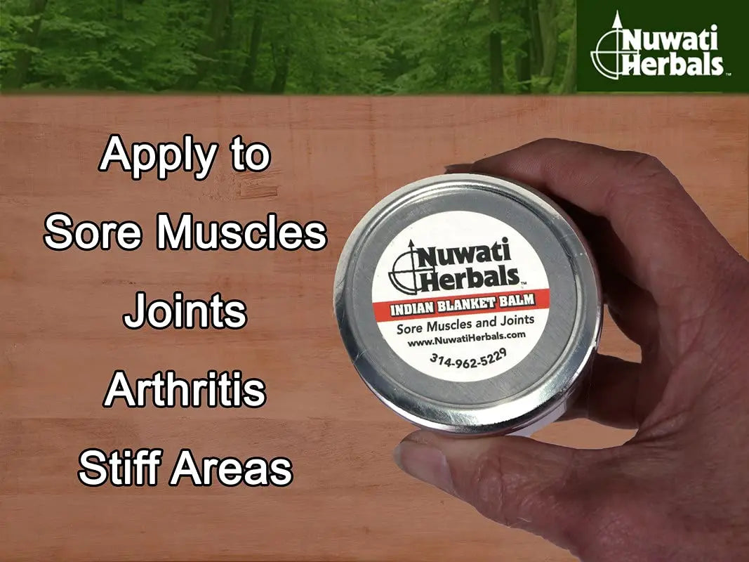 Healing Balm Massage for Sore Muscles and Joints – Nuwati Herbals Indian Blanket Balm – Sweet Smelling Warmth with Cinnamon, Cloves, Camphor, Menthol, 4 Ounces Nuwati Herbals uk supplements
