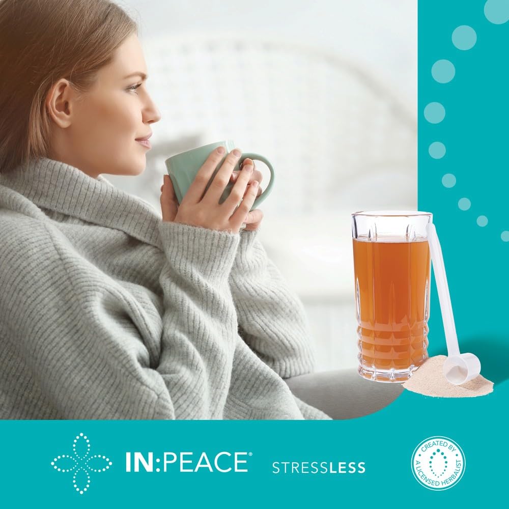 In:TotalWellness IN:Peace Herbal Calming Formula. 20 Serving Pouch, Wild Berry Flavor. 9 Herb Antioxidant + Adaptogen Blend. Clinically Proven Ingredients. Crafted by a Licensed Herbalist INTotalWellness uk supplements