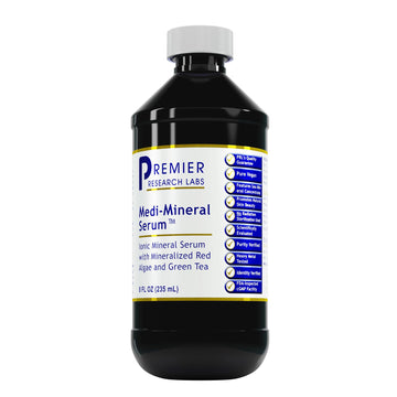 Premier Research Labs Medi-Mineral Serum - Supports Natural Skin Beauty & Facial Clarity* - Infused with Red Marine Algae, Green Tea Extract & Sea Salt - 8 fl oz Premier Research Labs uk supplements