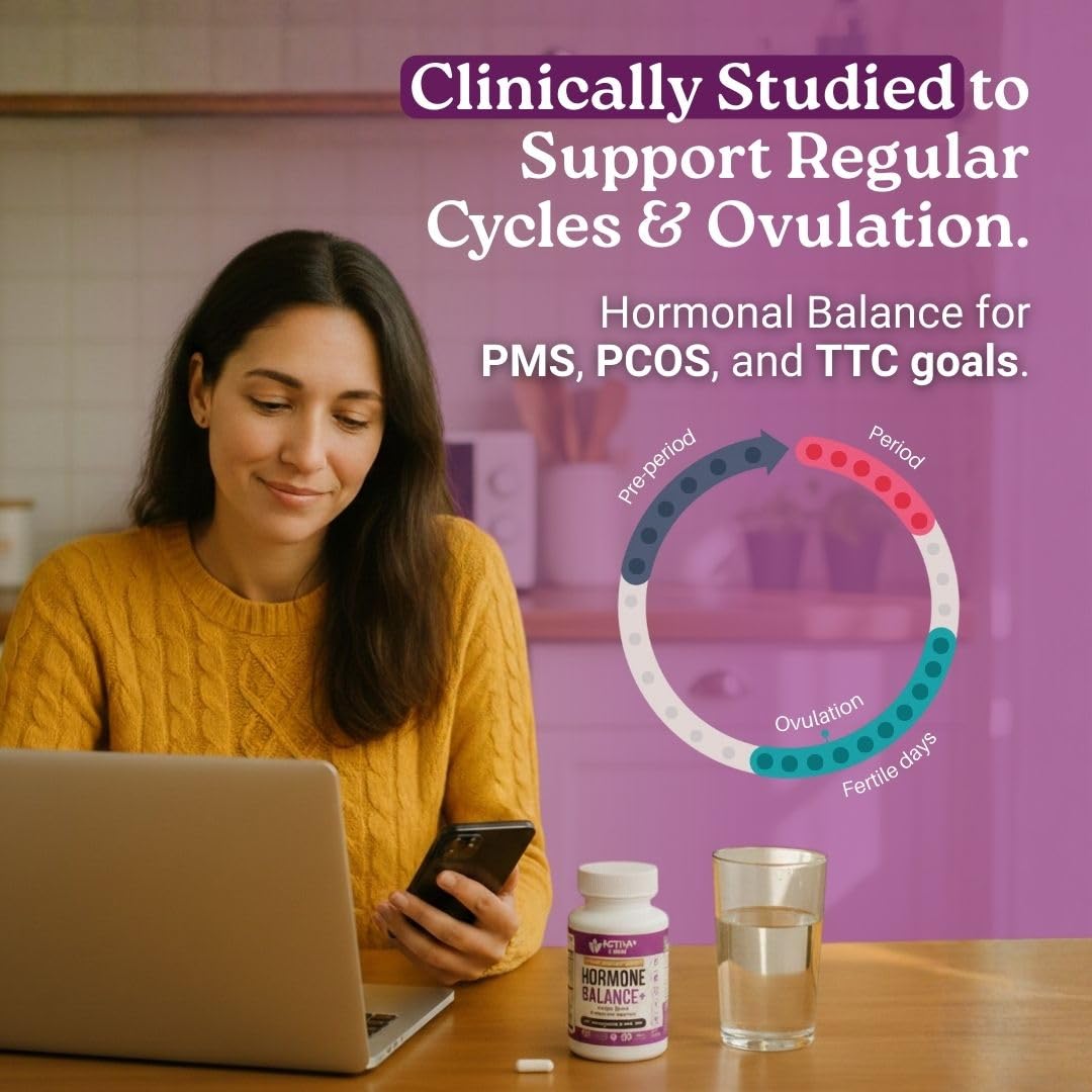 Activa Labs+ Hormone Balance for Women | Boost Energy, Mood, Libido and Focus | Supports Cycle&Menopause Comfort | Gluten, Soy&Lactose Free | 30 Day Supply Activa Labs uk supplements