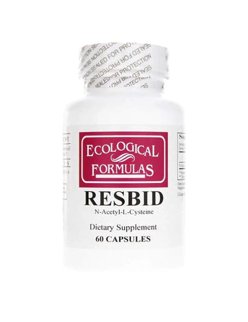 Ecological Formulas Resbid 500 Mg, White, 60 Count Ecological Formulas uk supplements