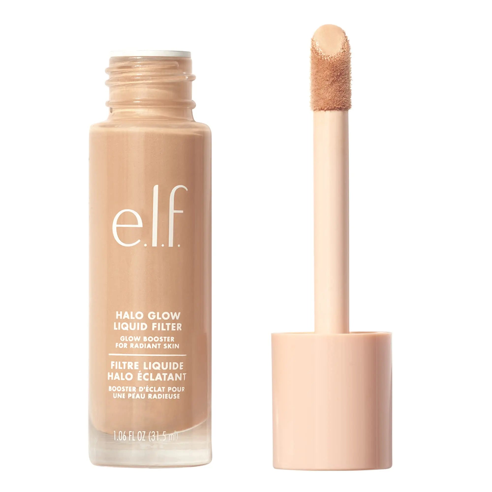 e.l.f. Halo Glow Liquid Filter, Complexion Booster For A Glowing, Soft-Focus Look, Infused With Hyaluronic Acid, Vegan & Cruelty-Free, 3 Light/Medium e.l.f. uk supplements