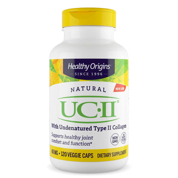 Healthy Origins UC-II 40 mg (Undenatured Type II Collagen, Non-GMO, Gluten Free, Joint Support), 120 Veggie Caps Healthy Origins uk supplements