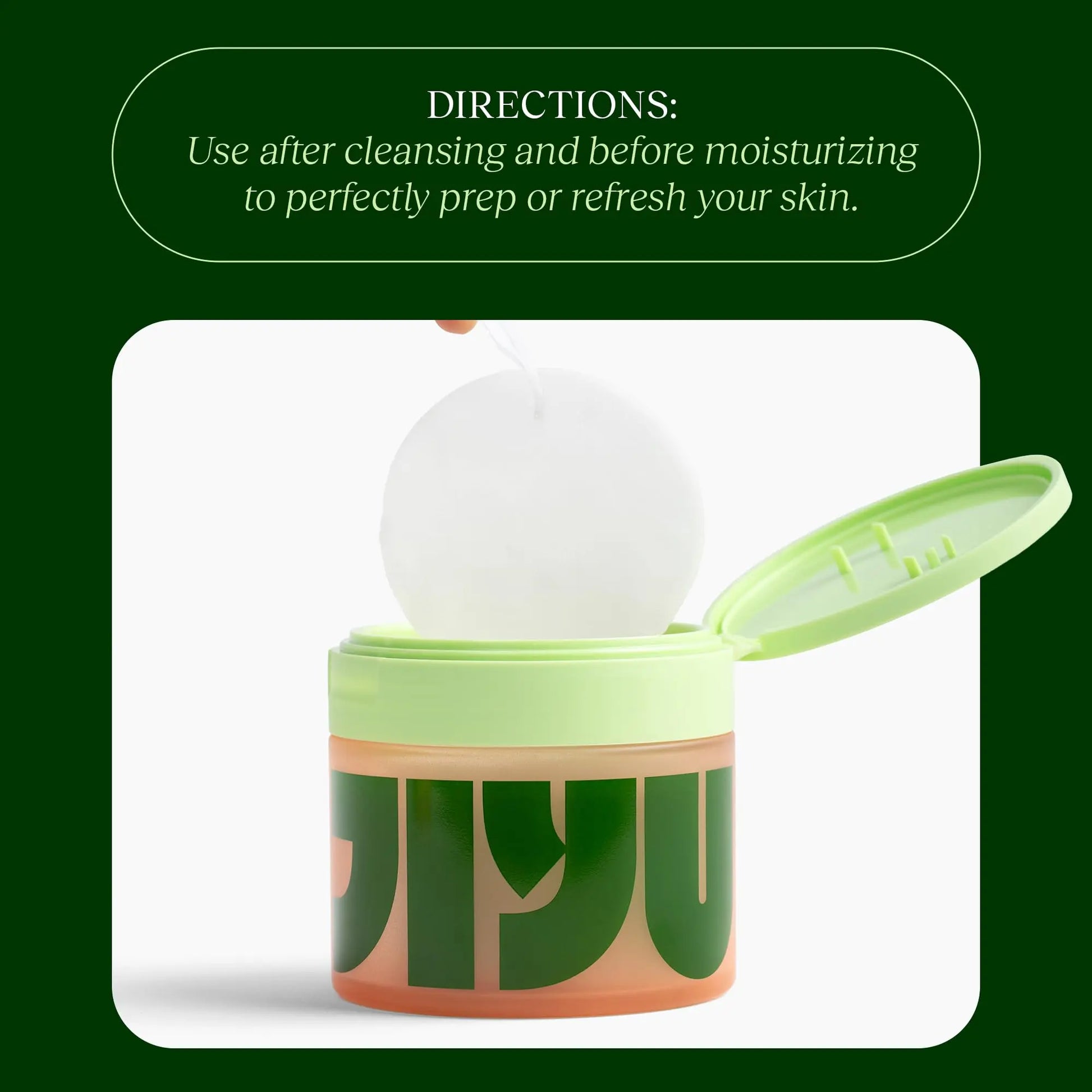 JiYu Toning Polish Pads - Korean Skincare for Dark Spots, Wrinkles & Dull Skin - Hydrating Facial Treatment with Snail Mucin, Niacinamide, Peptides & Centella - 100 Count JiYu uk supplements
