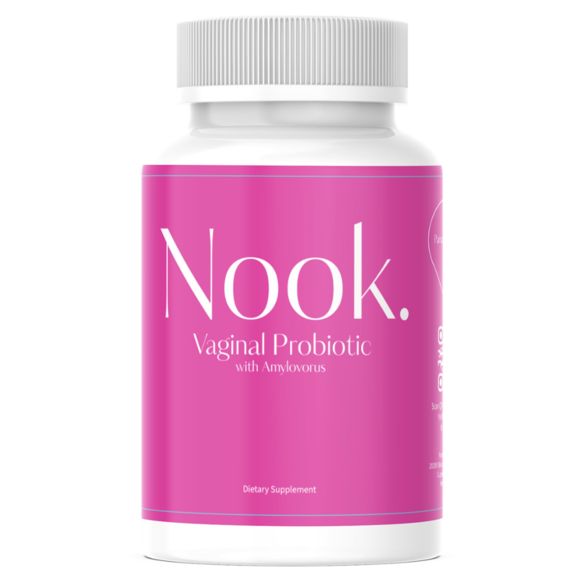Nook Vaginal Probiotics for Women - pH Balance & Odor Control Feminine Health Supplements Nook uk supplements