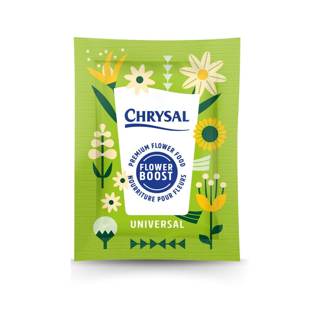 Chrysal Clear Flower Food Packets – Single Packet – Flower Arrangements & Bouquets – Floral Supplies Chrysal uk supplements