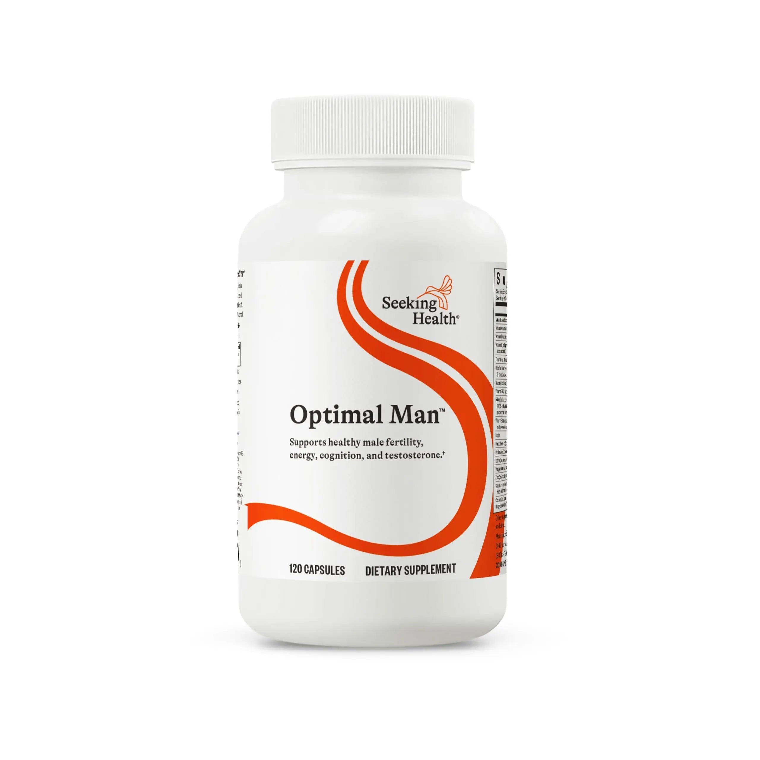 Seeking Health Optimal Man - Multivitamin Supplement with Zinc, Active Folate, & Alpha-Lipoic Acid - Multivitamin Supports Energy & Brain Health - Support Healthy Aging Seeking Health uk supplements