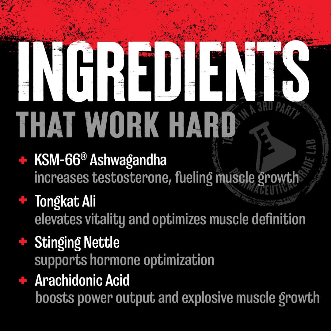 Animal Test Booster for Men - Male Enhancing Supplement Libido Booster for Strength Athletes & Bodybuilders to Increase Stamina, Endurance, Muscle Growth, All-in-One Packs – 21 Day Cycle Animal uk supplements