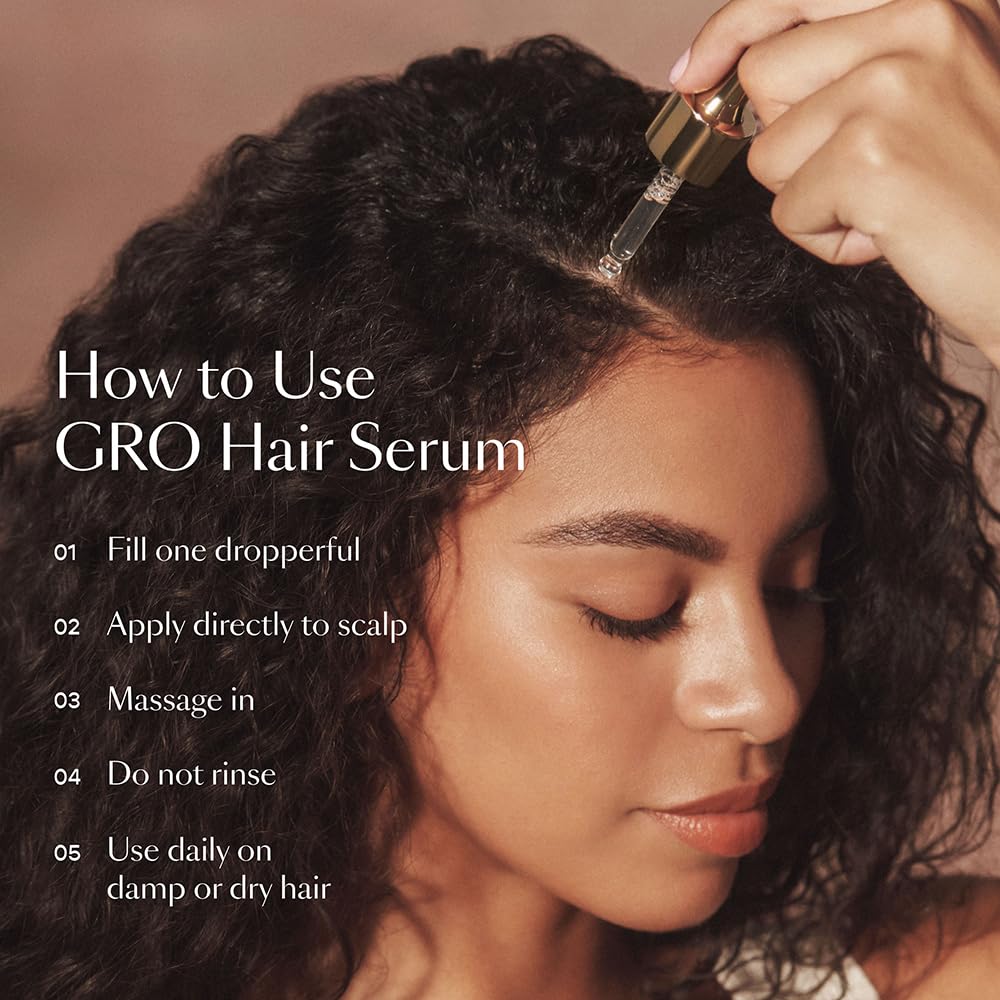 VEGAMOUR GRO Better Duo Includes GRO Hair Serum & GRO Revitalizing Scalp Massager for Thinning Hair VEGAMOUR uk supplements