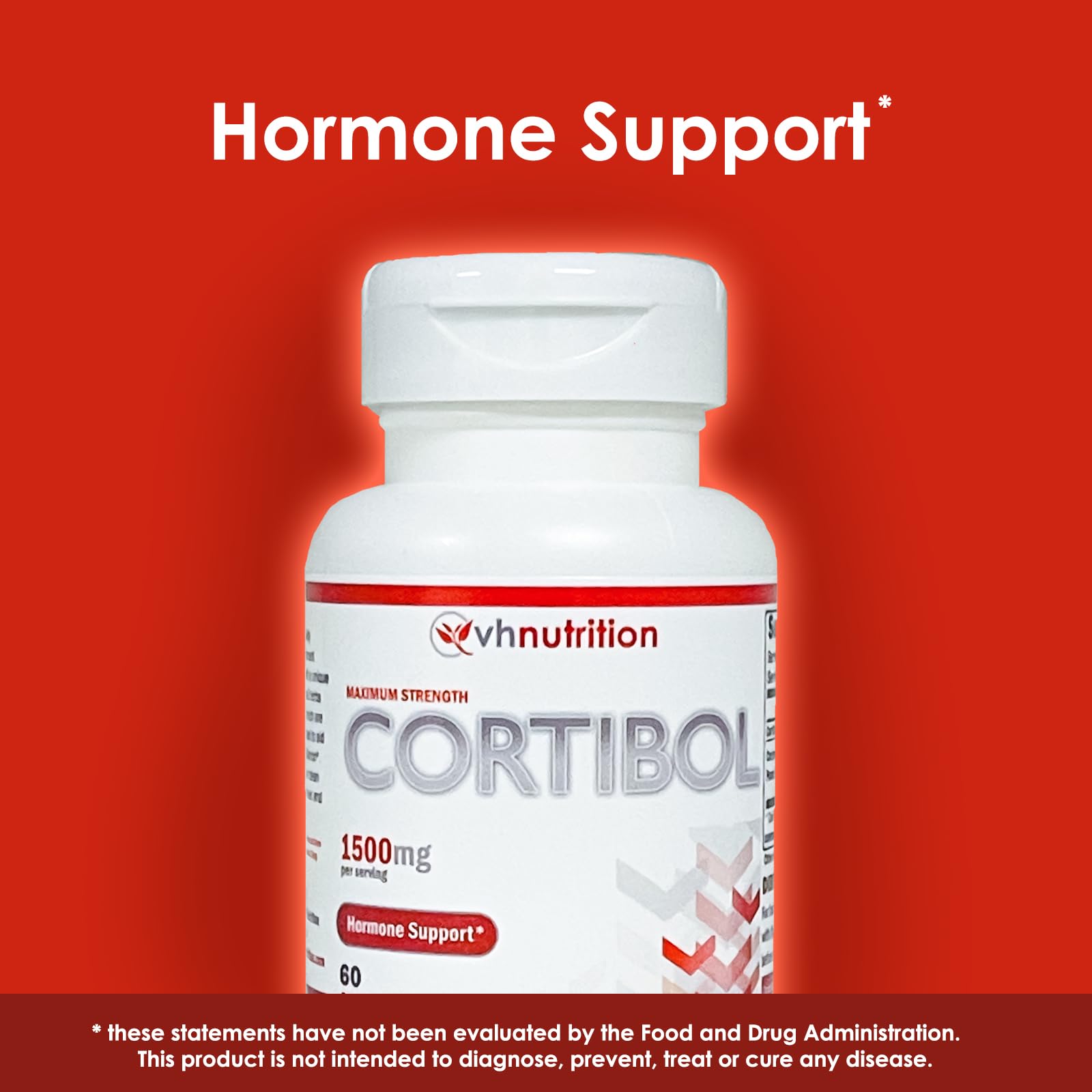 VH Nutrition CORTIBOL | Cortisol Manager* Supplement | Maximum Strength Adrenal VH Nutrition uk supplements