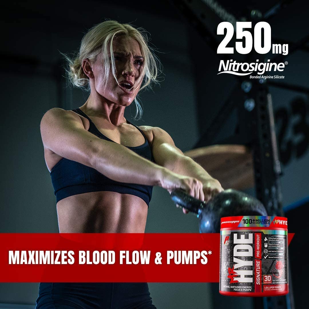 PROSUPPS Mr. Hyde Signature Blue Razz and Hyde Max Pump Blue Razz Bundle PROSUPPS uk supplements