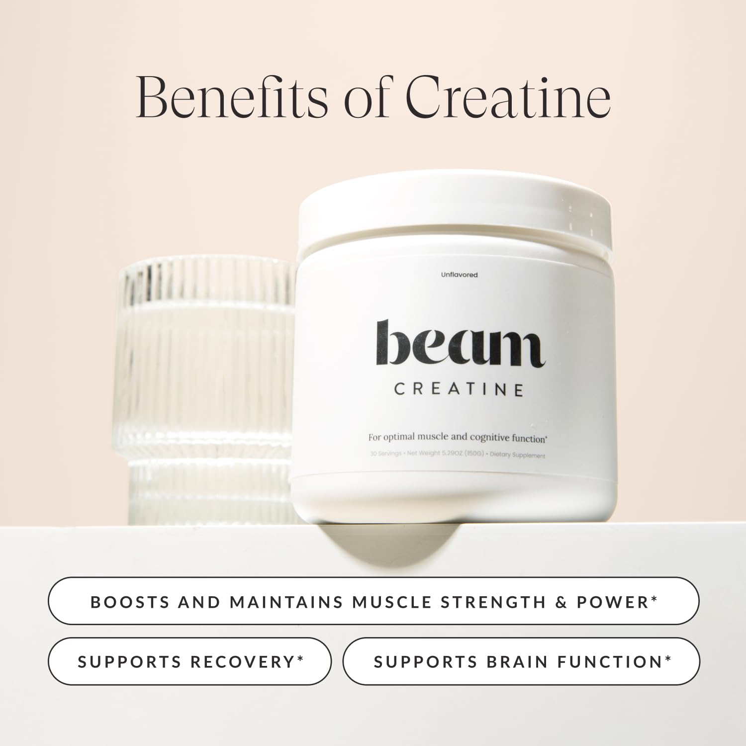 Beam Creatine Monohydrate + Pre Workout Bundle – Strength, Endurance & Muscle Recovery Stack – Clean Energy & Hydration Support, Third-Party Tested for Peak Training Performance Beam uk supplements