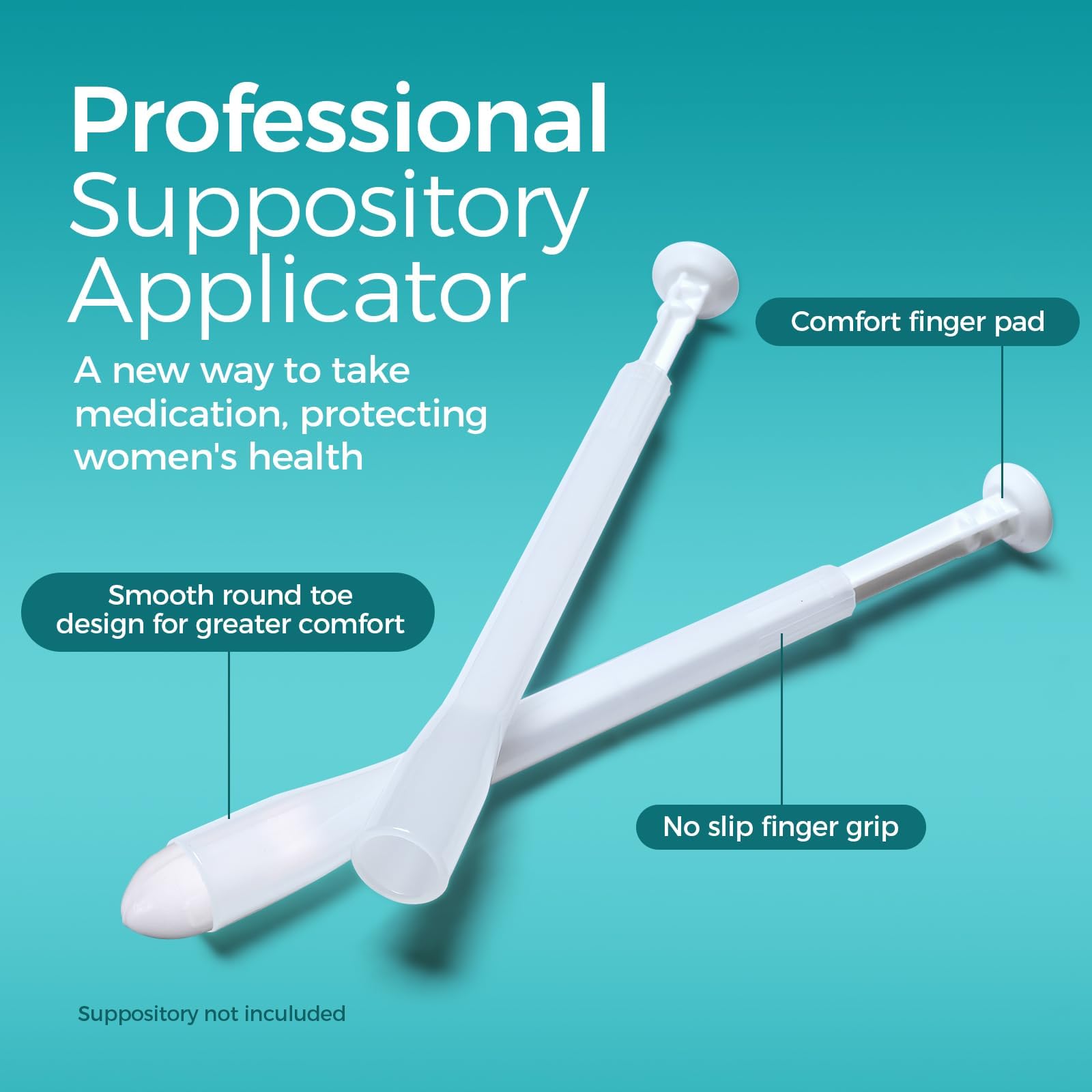 Dizzily 30 Pack Disposable Vaginal Suppository Applicators for Women, Individually Wrapped, Hygienic - Fits Most Boric Acid Suppositories, Pills, Tablet, Cap-sules and Feminine Care Applicator Dizzily uk supplements