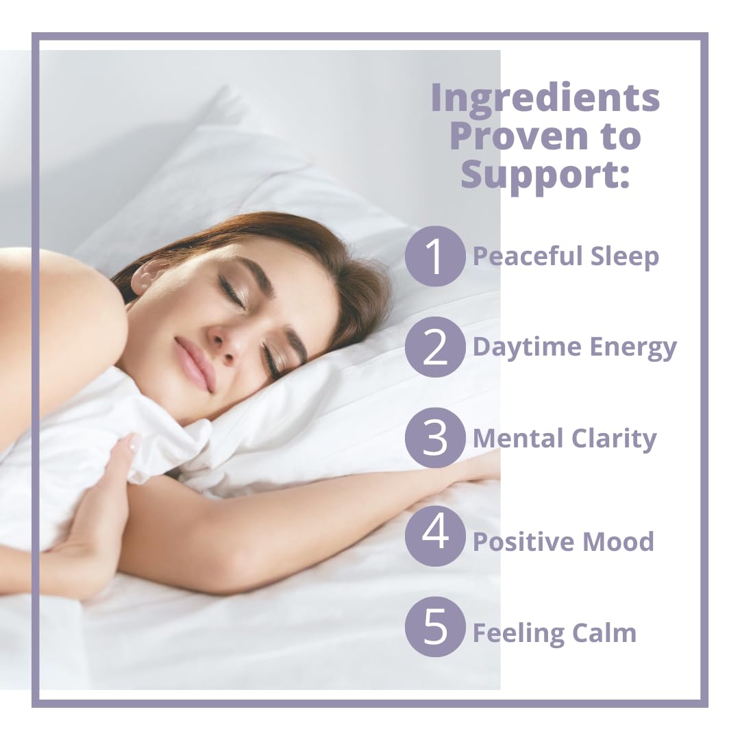 Meno Sleep Menopause Support Supplement: Clinically Proven Ingredients Improve Energy, Mood & Mental Clarity. Magnesium Glycinate, L-Theanine, Ashwagandha, Made in USA, Vegan, Hormone Free 120 Ct MenoMorphosis uk supplements