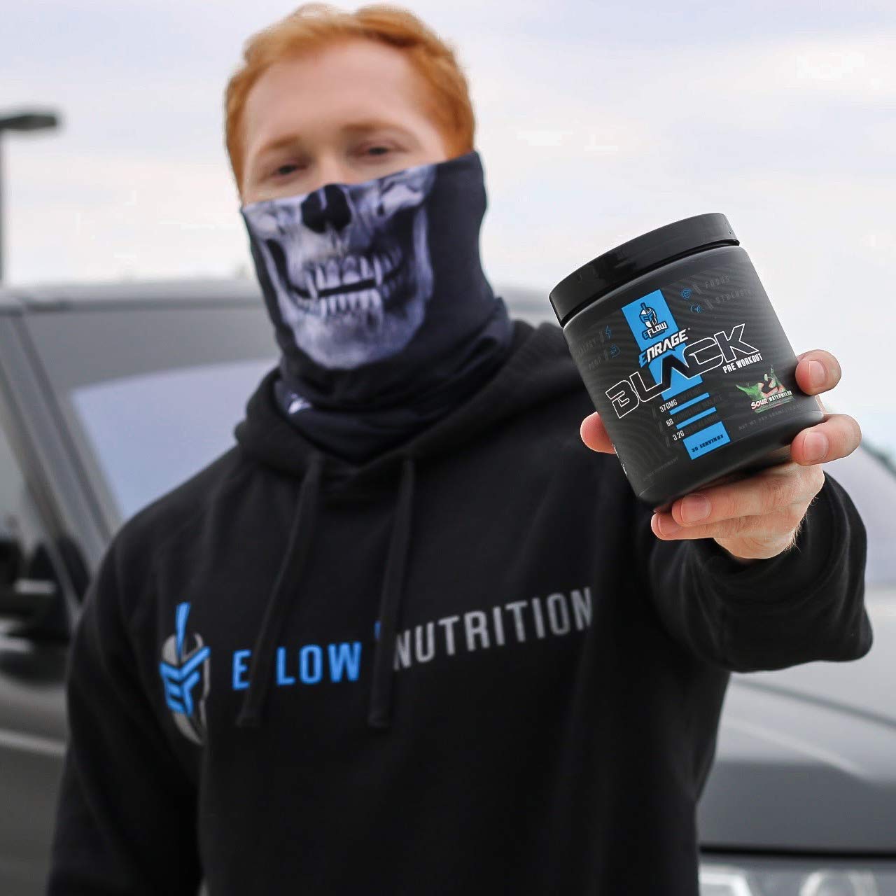 eFlow Nutrition Enrage Black High Stimulant Pre Workout Supplement - Preworkout Powder eFlow Nutrition uk supplements