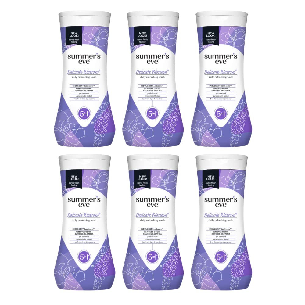 Summer's Eve Delicate Blossom Daily Refreshing Feminine Wash, Removes Odor, pH balanced, 15 fl oz Summer's Eve uk supplements