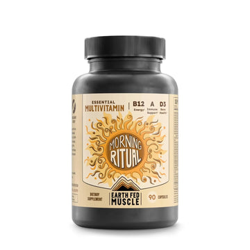 Earth Fed Muscle Morning Ritual Multivitamin for Women Supports General Health & Wellness - Multivitamin with Iron for Immune & Heart Support Earth Fed Muscle uk supplements