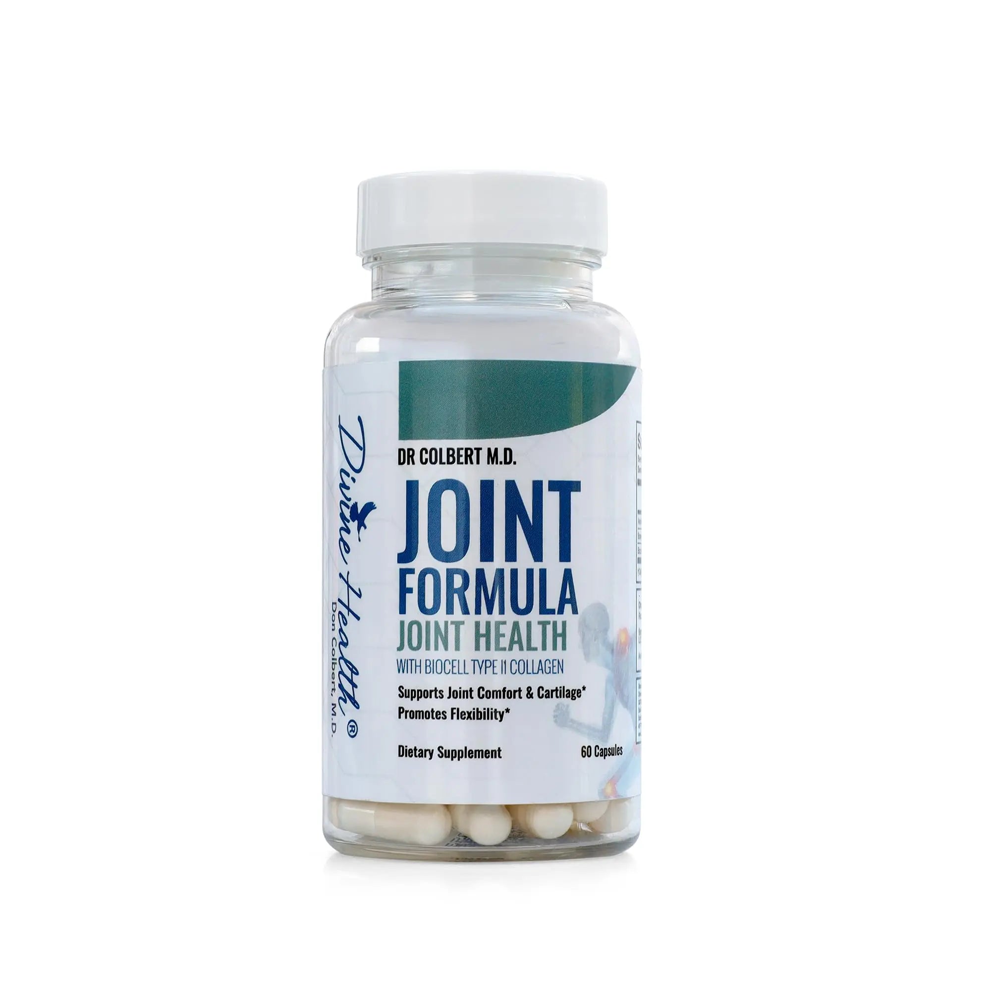 Dr. Colbert, MD Joint Formula | by Divine Health | Joint Health | AvoVida | Boswellia | 60 Capsules | 30 Servings Divine Health uk supplements