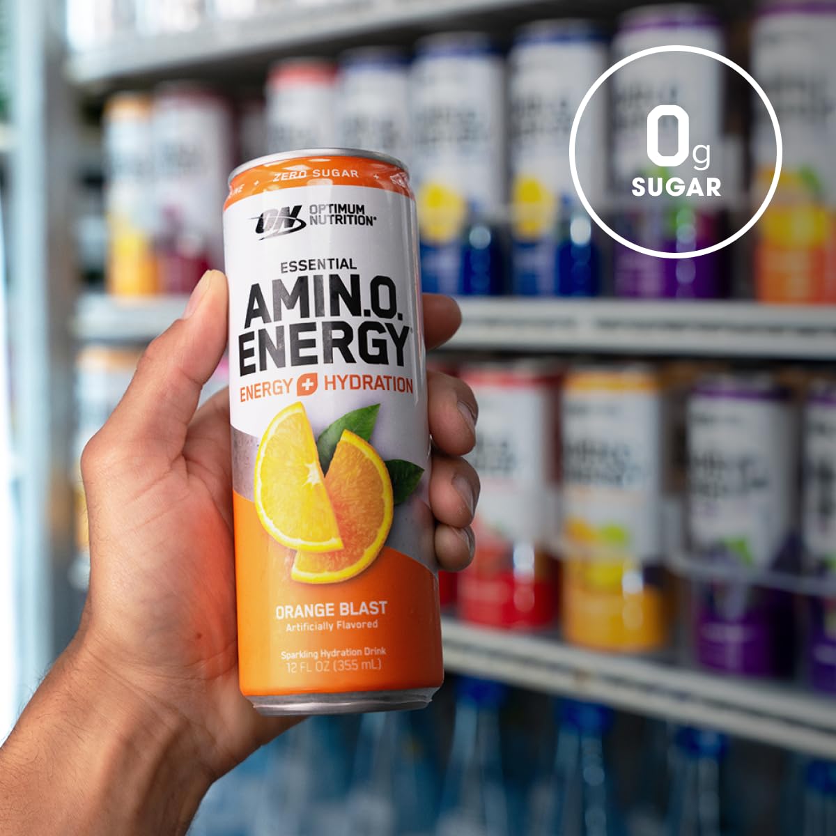Optimum Nutrition Amino Energy Sparkling Hydration Drink, Electrolytes, Caffeine, Amino Optimum Nutrition uk supplements