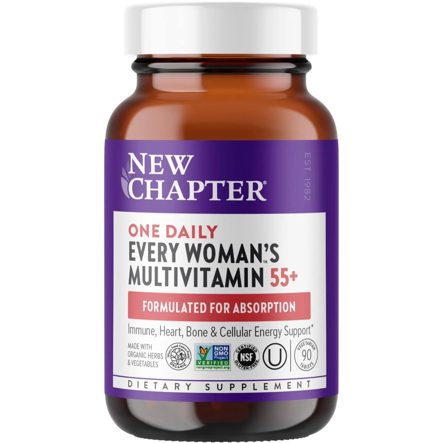 New Chapter Every Women's One Daily 55+ 90ct New Chapter uk supplements