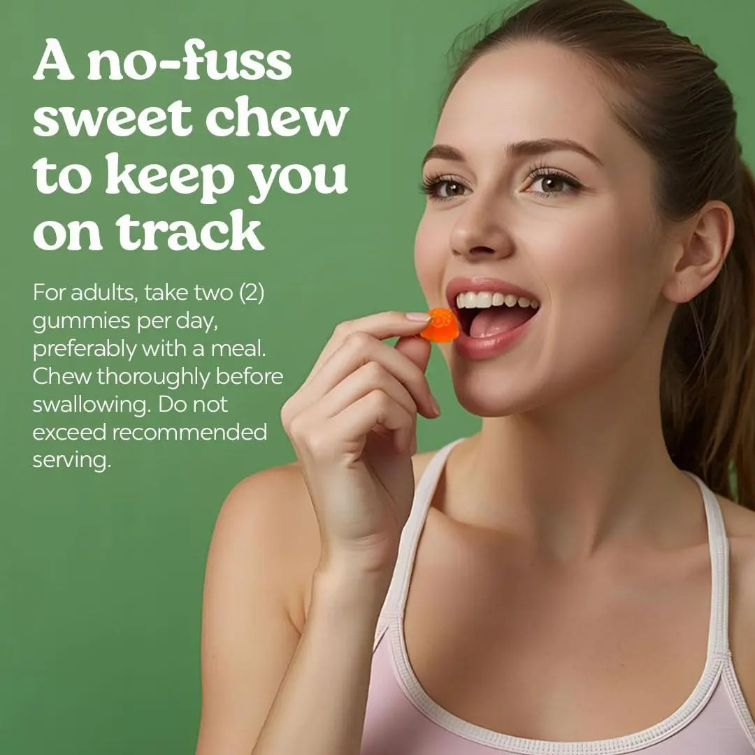 VITA GLOBE Adult Multivitamin Gummies – with Vitamins C, D, E, B6, B12, Folate & Biotin | Daily Multivitamin Supplement for Energy VITA GLOBE uk supplements